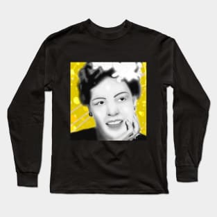 Miss Billie Holiday Long Sleeve T-Shirt